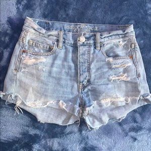 American eagle shorts size 0